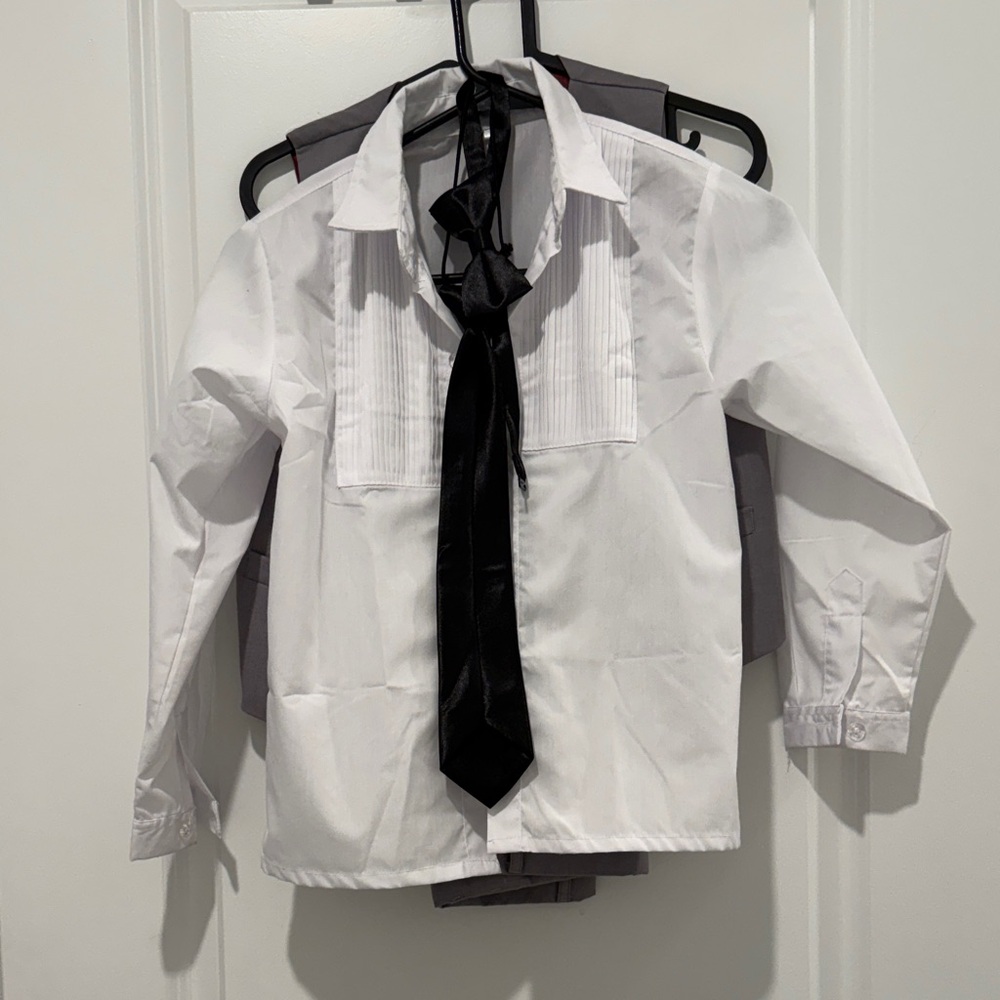 Youth grey and white set